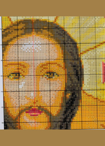 Набір для вишивання за нанесеною на канву схемою "Jesus chanting (2)". AIDA 14CT printed 52*66 см Joy Sunday (313613421)