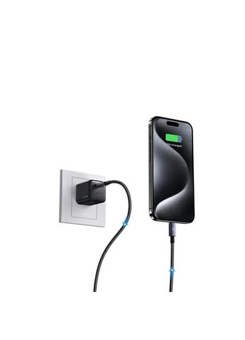 Кабель Type-C To Lightning 30W Aluminum Alloy Fast Charging & Data Cable -Sufeng Series tarnish 0.25m (SJ679USB01) USAMS US-SJ679 (360549917)