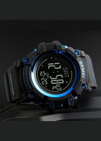 1356BU Black-Blue Compass Skmei (324089255)