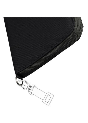 Гаманець RFIDsafe zip around Black (11050100) Pacsafe (328005078)