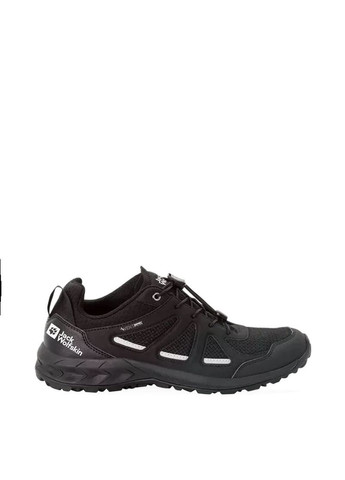Черные всесезонные мужские кроссовки 4051281_6053_075 черный ткань Jack Wolfskin