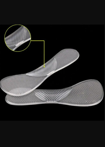 Гелева Масажна Устілка M105 для Взуття на Високих Підборах Проти Сковзання Клейкі, 1 пара (60230769) ToeLab (301872342)