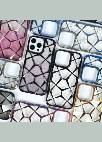 Чохол 3D Diamond для iPhone 15 Pro Pink No Brand (319336072)