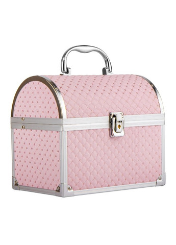 Кейс-шкатулка металева зі шкірозамінником Рожевих перлів 22х15х19 см 9206-004 Lefard (346152235)