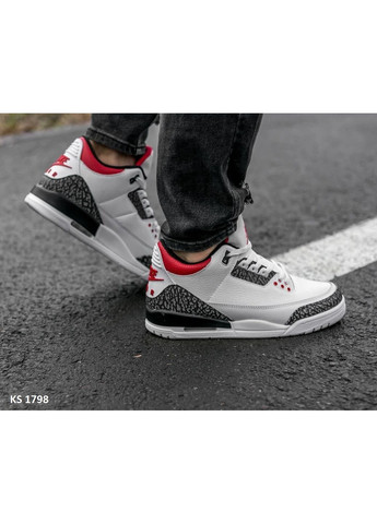 КРОСІВКИ ЖІНОЧІ NIKE AIR JORDAN 3 RETRO НАЙК АІР ДЖОРДАН No Brand комбіновані демісезони (367177611)
