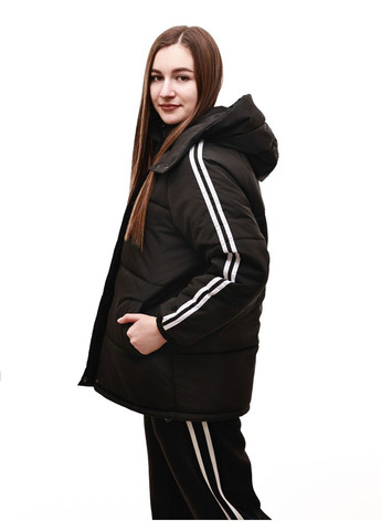 Черная куртка демисезонная женская No Brand