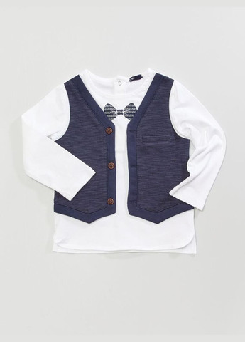 Комбінований комплект одягу,білий-темно-синій, Kiabi