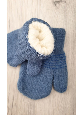 Двойные перчатки для мальчиков 1-3 года No Brand (362452433)