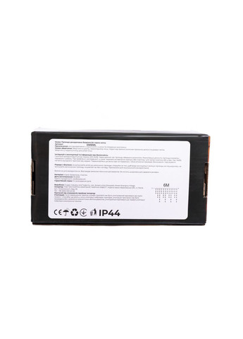 Новогодняя гирлянда уличная Бахрома 6 м 105 LED черный провод Мультиколор 6МBML Garlando (366219552)