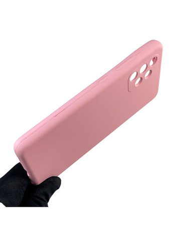 Чохол для Galaxy A32 4G (SM-A325F) силіконовий з мікрофіброю нековзний на самсунг а32 4г рожевий Samsung (366389381)