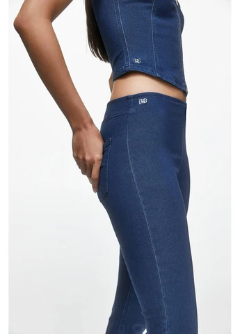 Капри,синий, Pull & Bear (385999364)