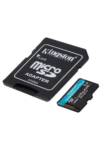 Карта пам'яті microSDXC (UHS-1 U3) 1Tb class 10 A2 V30 (R200MB/s, W-160MB/s) (adapter SD) (SDCG4/1TB) Kingston Canvas Go! Plus (340062239)