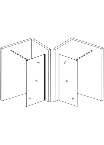 Душова перегородка LEGA 100TC (100T) (1уп.) Bravo (299995195)