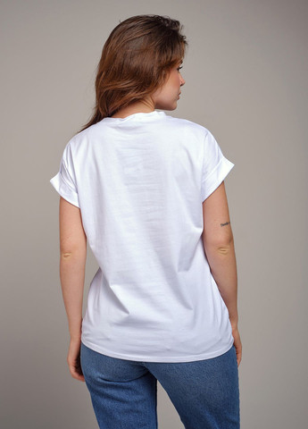 Белая демисезон футболка женская белая 342789 Power