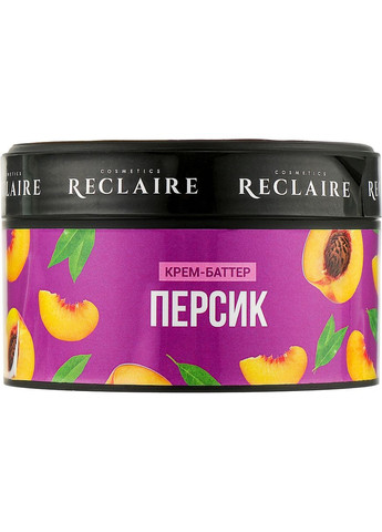 Крем-батер для тіла "Персик" 200ml (854776-24652) Reclaire cosmetics (368667998)