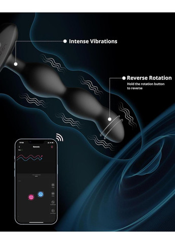 Анальна віброчепочка Ridge Lovense (303893314)