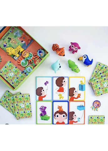 Настольная игра балансир Пирамидки Little action DJ08557 Djeco (362314607)