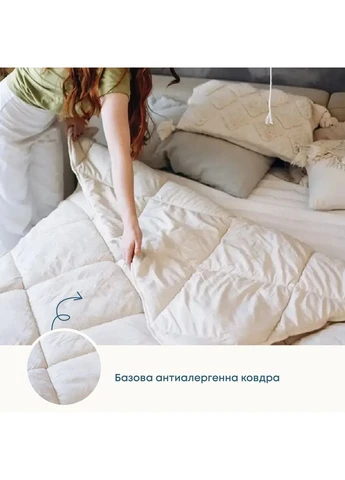 Одеяло "WASHED COTTON" 140*200 см (320г/м2) (белый) ТЕП (362695972)