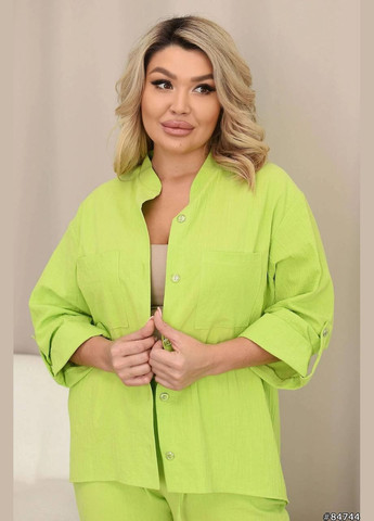 Лляний костюм (сорочка+штани) Fashion (333020657)