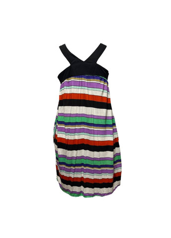 Білий повсякденний сукня біло-червоний Religion з абстрактним візерунком