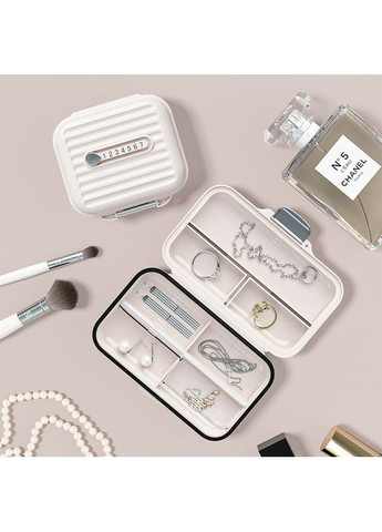 Портативный органайзер для таблеток на 7 отделений - вместительная таблетница Fashion, размер S More (369157001)