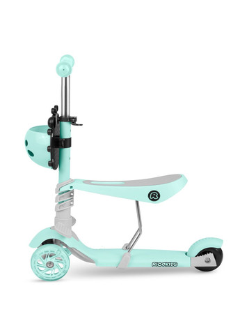 Самокат детский трехколесный Buggy мятный Ricokids (332202225)