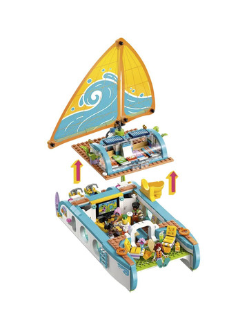 Конструктор "Приключения на туристической лодке" цвет разноцветный ЦБ-00288900 Lego (370143900)