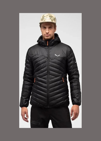 Черная демисезонная куртка brenta jkt black Salewa