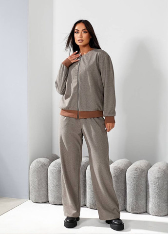 Теплий кашеміровий костюм двійка на блискавці Tik-Tak (340956739)