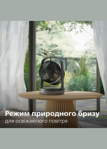Вентилятор настольний CX3050/01 27 Вт черный Philips (364108558)