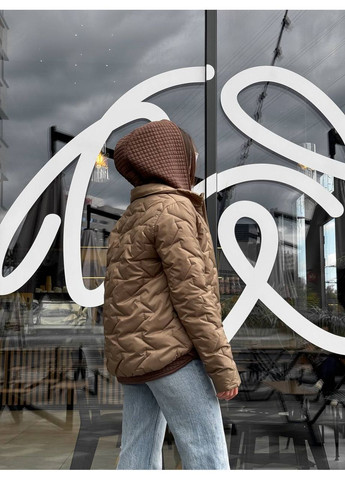 Горчичная демисезонная женская демисезонная куртка SK