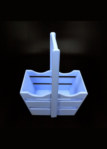 Подарунковий кошик з дерева Стренд ірис (ПДК-000552) No Brand (328911768)