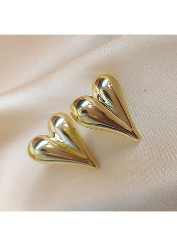 Сережки біжутерія Серця No Brand (352192057)