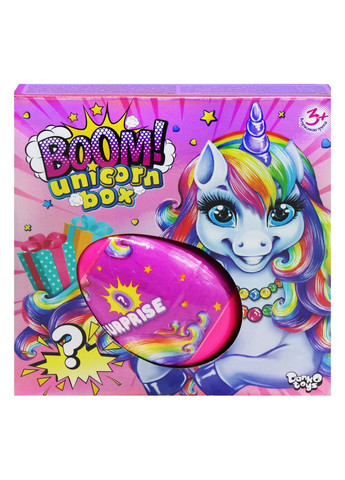 Игрушка-сюрприз "Boom! Unicorn Box", укр Dankotoys (290252565)