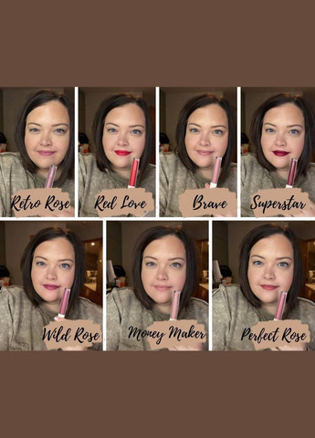 Рідка Матова Помада 04 Retro Rose 4 г Farmasi (295265863)