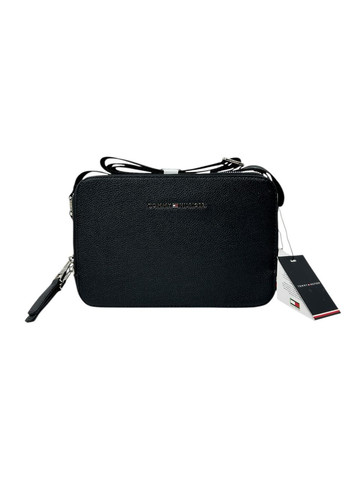 Чоловіча сумка з єко-шкіри TM1012-4 чорна 17 x 25 x 7 No Brand (372744685)