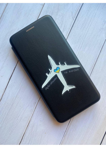 Чохол-книжка з малюнком для Samsung Galaxy A54 5G Чорний:: Мрія ніколи не помирає (патріотичний принт 1) G-Case (360680697)