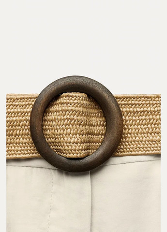 Летние шорты с поясом Zara літні класичні шорти з паском (327092993)