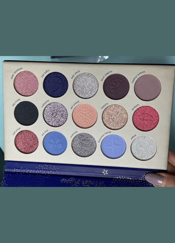 Палетка тіней Winter Kisses Ice Love, 15 кольорів PARISA (302489987)