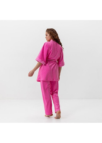 Набор из плюшевого велюра халат + брюки "Victoria's Secret" Sleeptime Набір халат та штани (365655850)