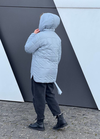 Сіро-голубий демісезонна куртка KTL&Kattaleya