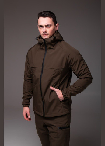 Костюм Утеплений Softshell Фліс водовідштовхувальний щільний матеріал No Brand (317144699)