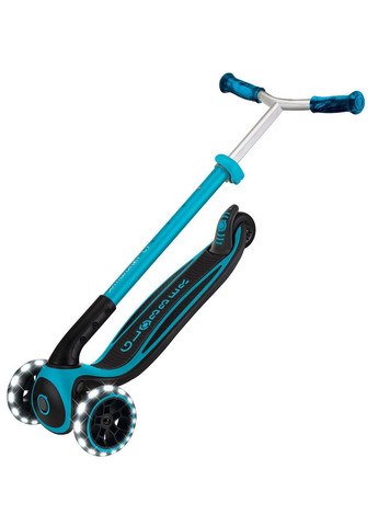 Самокат ACE аква колеса з підсвіткою від 3-х років до 100кг 3 колеса () Globber 667-100 (363820494)