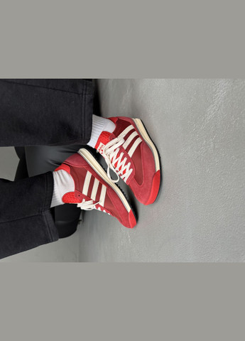 Червоні Осінні кросівки чоловічі і жіночі adidas sl 72 red | адідас сл 72 червоні No Brand