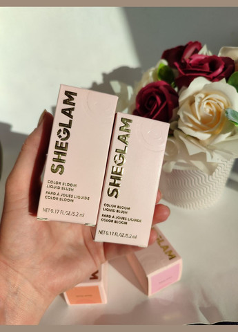 Рідкі матові румʼяна Color Bloom Liquid Blush оптом Sheglam (351856925)