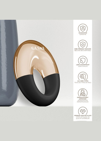 Массажер для глаз Cool&Warm Eye Massager 7в1 gray GESKE (341526116)