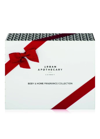 Набір Velvet Peony Body & Home Collection - гель для душу, лосьйон 300 мл, свічка 70 г (UALWVPBHC) Urban Apothecary (400787820)