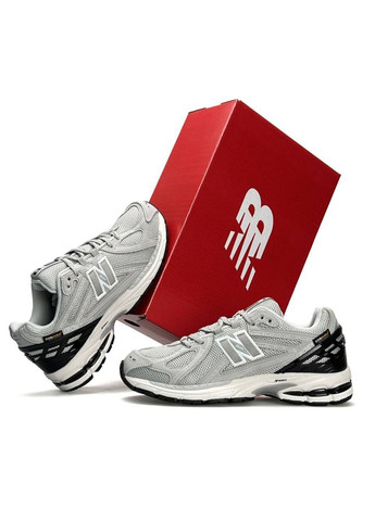 Світло-сірі Осінні кросівки чоловічі new balance light grey No Brand 1906R New