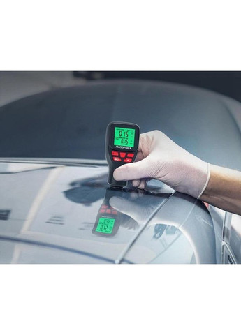 Толщиномер краски цифровой HW-300 Max 0 - 2000 мкм Fe и Nfe Черный (RE050741) Icar (349844504)