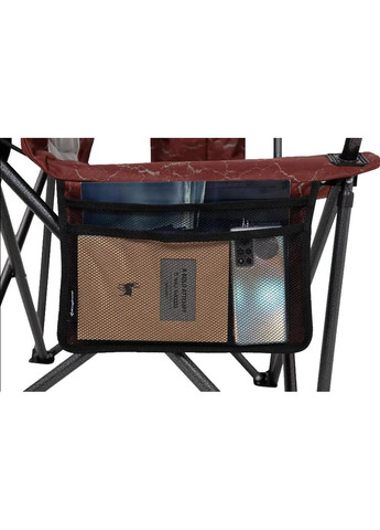 Стул разложенный Juniper C10 Red/Grey KingCamp (356504628)